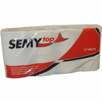 Toilettenpapier,  2-lagig,  weiss 1 Packung = 8 Rollen zu je 400 Blatt