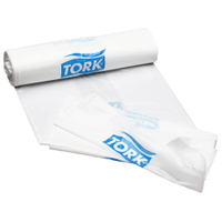 Tork Abfallsäcke Mini 20 Liter,  weiß,  B2 204020,  1 Rolle = 100 Stück