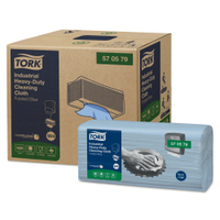 Tork Extra Starke Reinigungstücher Industrie,  W4 kompatibel 570579,  1 Karton = 4 Packungen à 60 Tücher