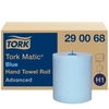 Tork Handtuchrollen Matic,  H1-kompatibel,  21 cm x 150 m,  blau 290068,  1 Paket = 6 Rollen à 612 Tücher = 3.672 Tücher