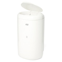 Tork Hygieneeimer mit Klappdeckel Elevation,  5 Liter 564000,  Farbe: weiß