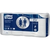 Tork Kleinrollen Toilettenpapier T4 Advanced,  2-lagig,  weiß 110767,  1 Paket = 8 x 8 Rollen x 250 Blatt = 16.000 Blatt