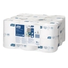 Tork Midi Toilettenpapier T7 Premium,  3-lagig,  weiß 472139,  1 Paket = 18 Rollen x 69 m = 1.242 m