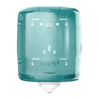 Tork Reflex™ Einzelblatt Innenabrollungsspender M4 473180,  Farbe: weiß/ türkis