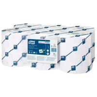 Tork Rollenhandtuch für manuelle Spender H14,  19, 5 cm 471141,  1 Paket = 6 Rollen x 640 = 3.840 Tücher