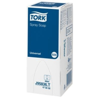 Tork Universal Sprayseife 470038,  1 Karton = 6 x 800 ml - Flakon,  weiß,  leicht parfümiert (S35)