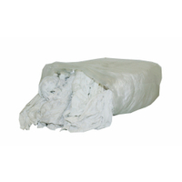 Trikotputzlappen,  reinweiß 1 Paket = 10kg gepresst