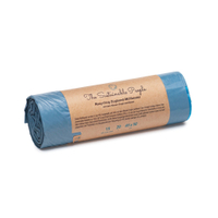 TSP Recycling Zugband-Müllbeutel,  20 Liter,  45 x 50 cm 5072,  1 Rolle = 15 Müllbeutel