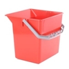 TTS Kunststoffeimer 3505,  Farbe: rot,  6 Liter