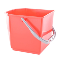 TTS Kunststoffeimer R3501,  Farbe: rot,  15 Liter