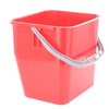 TTS Kunststoffeimer R3502,  Farbe: rot,  12 Liter