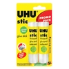 UHU stic Klebestift 52190,  Packung = 2 x 21 g - Klebestife