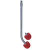 UNGER Ergo Toilettenbürste Ersatzteile BBCOR,  1 Set = 2 Bürsten und 1 Stiel