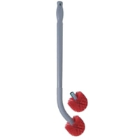 UNGER Ergo Toilettenbürste Ersatzteile BBCOR,  1 Set = 2 Bürsten und 1 Stiel
