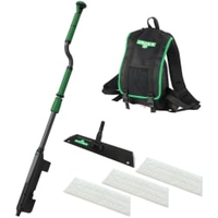 UNGER erGO! wax Klettmopp Bodenreinigungs-Set FAKT5,  1 Set