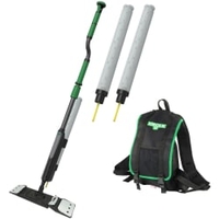 UNGER erGO! wax Taschenmopp Pro Bodenreinigungs-Set FAKT4,  1 Set