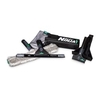 UNGER ErgoTec Ninja Complete Kit Glasreinigungs-Set,  6-teilig AKN14,  1 Set = Wischer,  Einwascher,  Tuch,  Köcher,  Glasschaber,  Holster