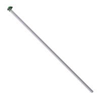 UNGER nLite Connect Alu Masterelement 17830,  Element 3 - Ø 32 mm - 4, 5 m - graue Klemme