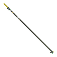 UNGER nLite Connect Ultra HiMod Karbon Teleskopstange UH35G,  Erweiterungsstange,  2 Elemente,  Länge: 1, 91 - 3, 41 m