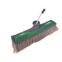 UNGER nLite Power Bürste,  einfach NUF41,  ungesplissene Borsten (grau),  42 cm