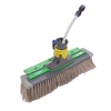 UNGER nLite Power Bürste,  komplett NUK28,  ungesplissene Borsten (grau),  28 cm
