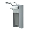 UNIversal-Spender mit langem Bedienungshebel UNI05LW,  Aluminium-Gehäuse,  weiß beschichtet