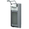 UNIversalspender mit langem Bedienungshebel UNI10LWV,  Aluminium-Gehäuse,  weiß beschichtet