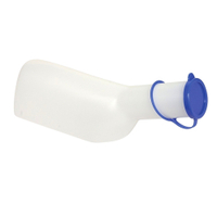 Urinflasche für Männer 09270-M,  autoklavierbar,  max. 130°C,  milchig