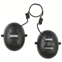uvex aXess one Kapselgehörschutz mit Bluetooth,  SNR 31 dB 2640201,  Farbe: schwarz