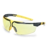 uvex i-3 s Schutzbrille,  kratzfest,  beschlagfrei 9190085,  Farbe: anthrazit / gelb