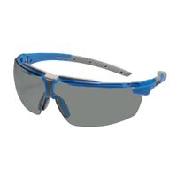 uvex i-3 s Schutzbrille,  kratzfest,  beschlagfrei 9190086,  Farbe: blau / grau