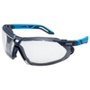 uvex i-5 guard Schutzbrille,  kratzfest,  beschlagfrei 9183180,  Farbe: anthrazit /blau