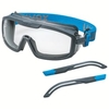 uvex i-guard+kit Arbeitsschutzbrille,  2 teilig 9143300,  1 Set,  anthrazit / blau