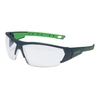 uvex i-works Schutzbrille,  kratzfest,  beschlagfrei 9194175,  Farbe: anthrazit / grün