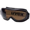 uvex megasonic CBR23 Vollsichtbrille,  dauerhaft kratzfest 9320223,  Farbe: schwarz / grau