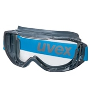 uvex megasonic ETC Vollsichtbrille,  dauerhaft beschlagfrei 9320415,  Farbe: anthrazit / blau