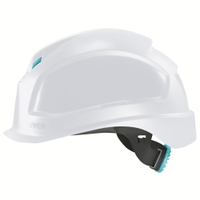 uvex pheos B-S-WR Schutzhelm,  mit Lüftungen,  weiß 9772043,  Einstellbereich: 52-61 cm