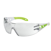 uvex pheos s Schutzbrille,  kratzfest,  beschlagfrei 9192725,  Farbe: weiß / lime