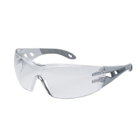 uvex pheos Schutzbrille,  kratzfest,  beschlagfrei 9192215,  Farbe: hellgrau / grau