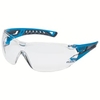 uvex phoes nxt Schutzbrille,  kratzfest,  beschlagfrei 9128265,  Farbe: anthrazit /blau