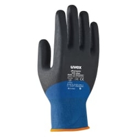 uvex phynomic WET PLUS Schutzhandschuh 6006111,  1 Packung = 10 Paar,  Größe 11