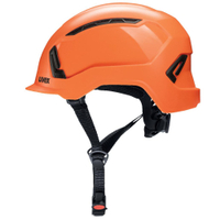 uvex pronamic alpine hi-viz Schutzhelm,  mit Lüftungen 9735230,  Farbe: orange,  Einstellbereich: 51 - 63 cm
