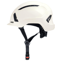 uvex pronamic alpine Schutzhelm,  mit Lüftungen,  weiß 9735030,  Einstellbereich: 51 - 63 cm