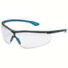 uvex sportstyle ETC Schutzbrille,  Scheibe farblos 9193415,  Farbe: anthrazit / blau