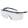 uvex super f OTG Schutzbrille,  kratzfest,  beschlagfrei 9169261,  Farbe: schwarz / weiß