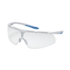 uvex super fit CR Schutzbrille,  autoklavierbar 9178500,  Farbe: weiß / hellblau,  mit Anti-Fog-Effekt