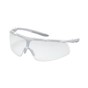 uvex super fit ETC Schutzbrille,  beidseitig,  beschlagfrei 9178415,  Farbe: weiß / grau