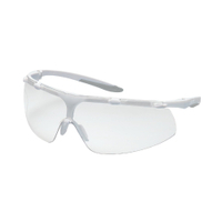 uvex super fit ETC Schutzbrille,  beidseitig,  beschlagfrei 9178415,  Farbe: weiß / grau