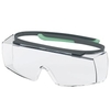 uvex super OTG planet Schutzbrille,  kratzfest,  beschlagfrei 9169295,  Farbe: anthrazit /jade