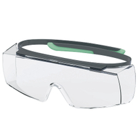 uvex super OTG planet Schutzbrille,  kratzfest,  beschlagfrei 9169295,  Farbe: anthrazit /jade